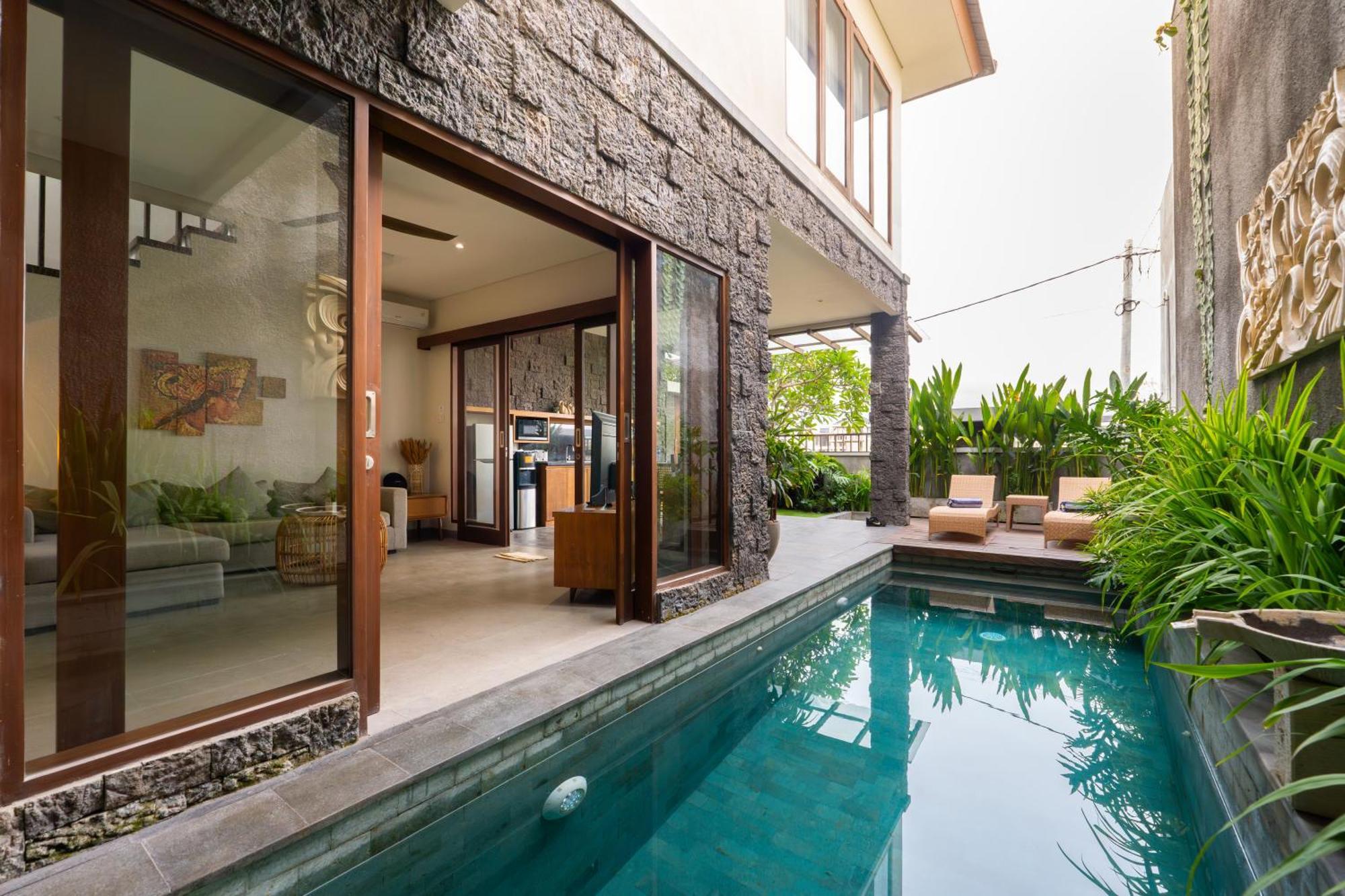 Angan-Angan Villas Canggu Kültér fotó