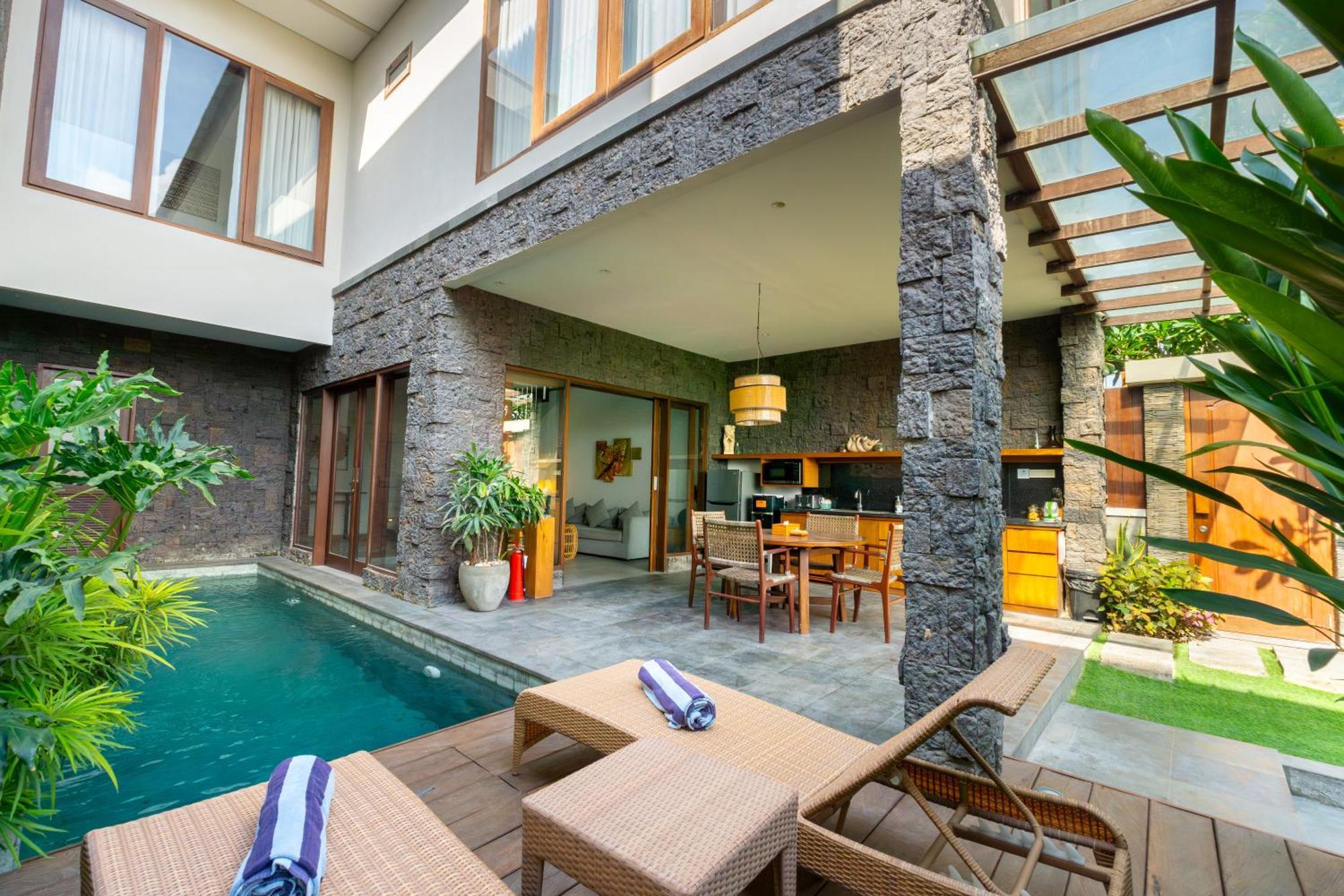 Angan-Angan Villas Canggu Kültér fotó