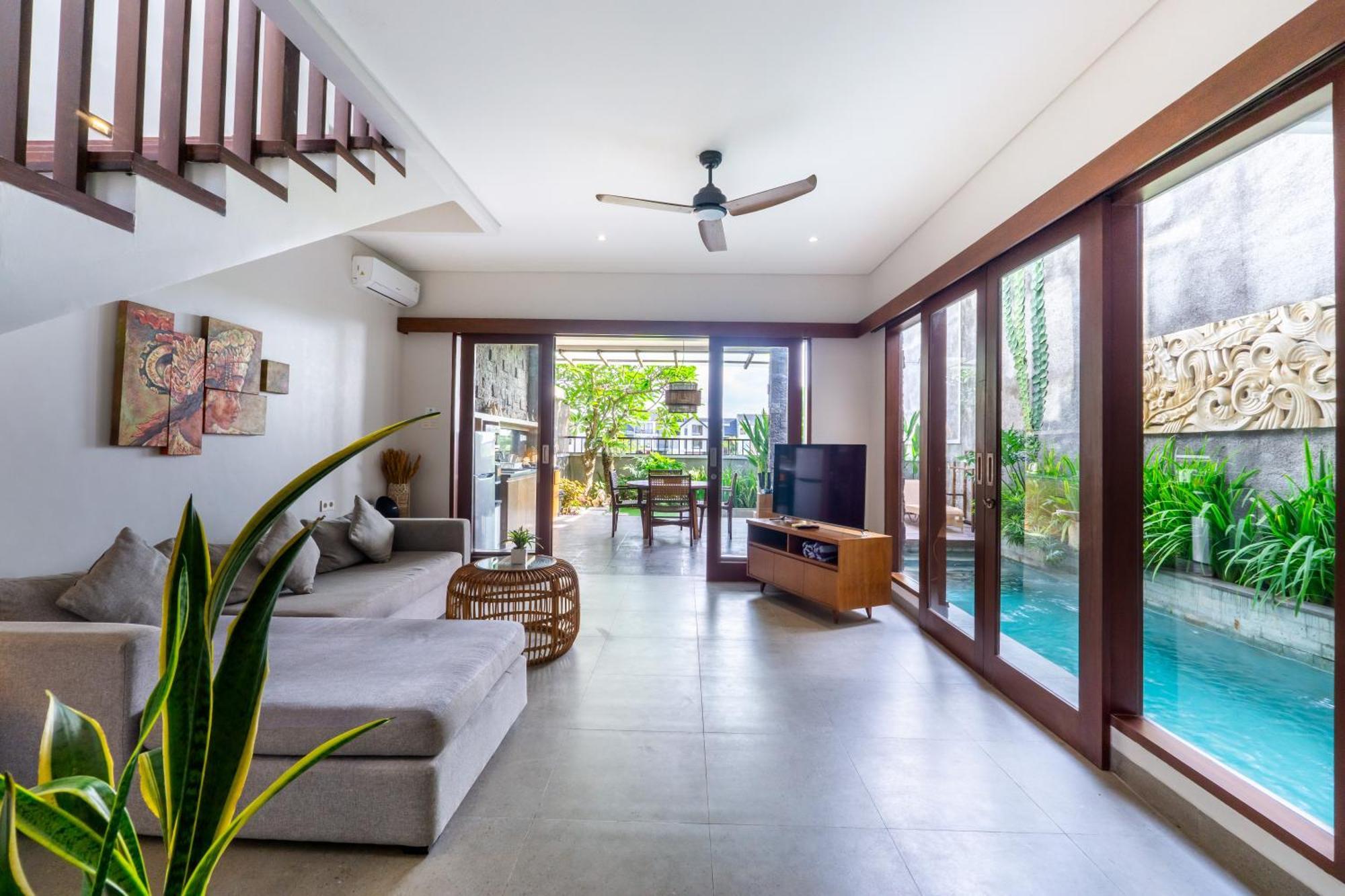 Angan-Angan Villas Canggu Kültér fotó