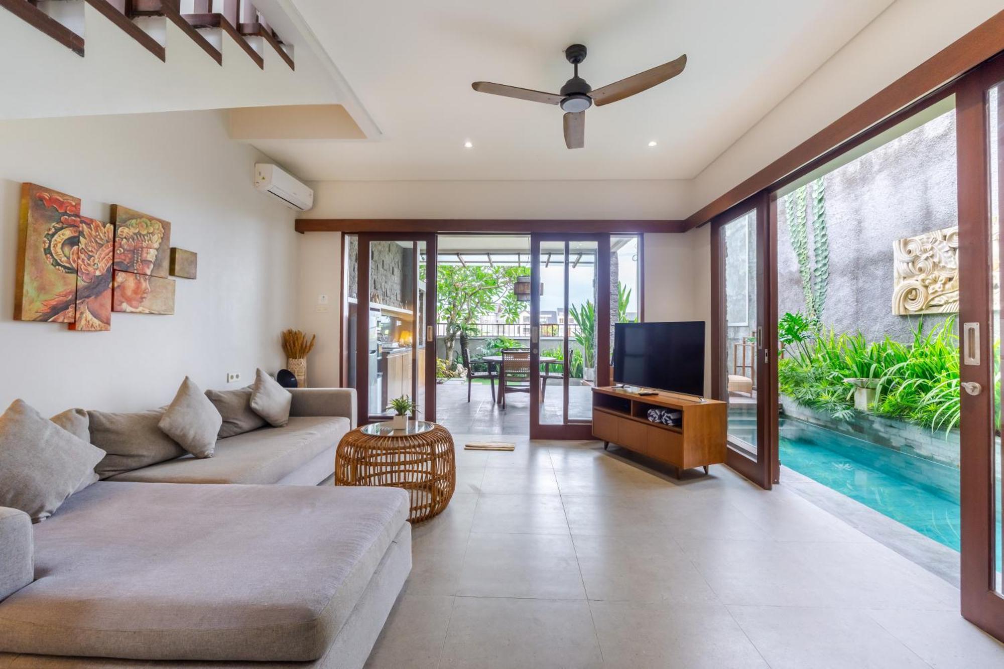 Angan-Angan Villas Canggu Kültér fotó