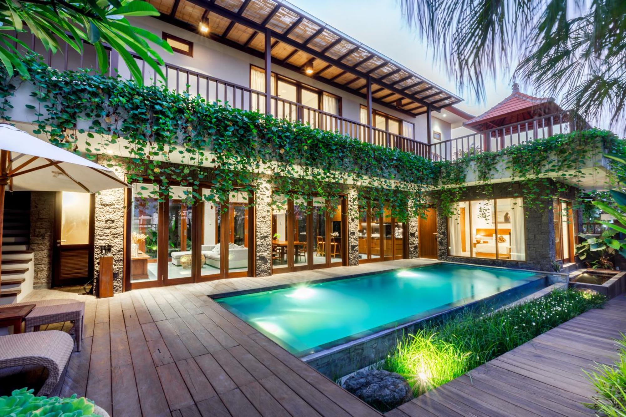 Angan-Angan Villas Canggu Kültér fotó